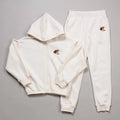 Champion Fleece Leopard Logo Hoodie & Jogger Set