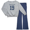 Champion Fleece Lined Sweatshirt & Flare Leggings Set