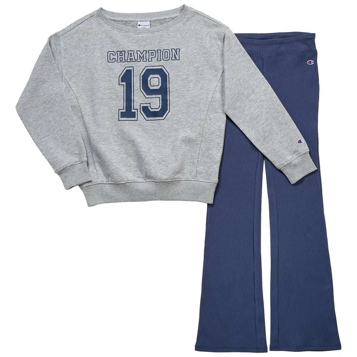 Champion Fleece Lined Sweatshirt & Flare Leggings Set