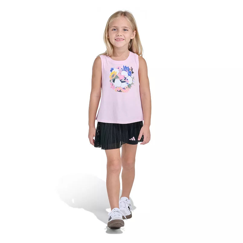 Adidas Sleeveless Tank & Pleated Skort Set