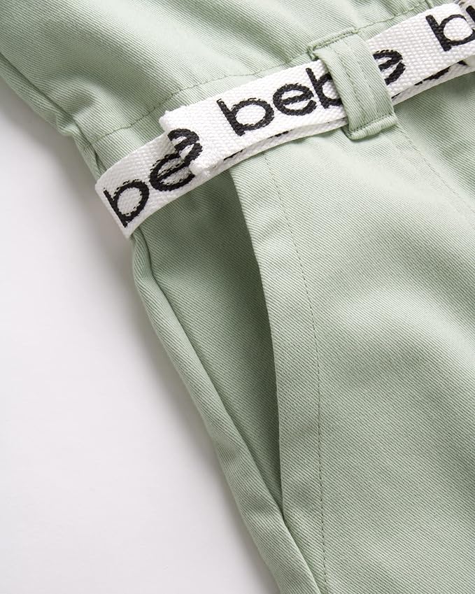 Bebe Shirt Dress - Lightweight Ruffle Cap Sleeve Button Down Woven Sundress