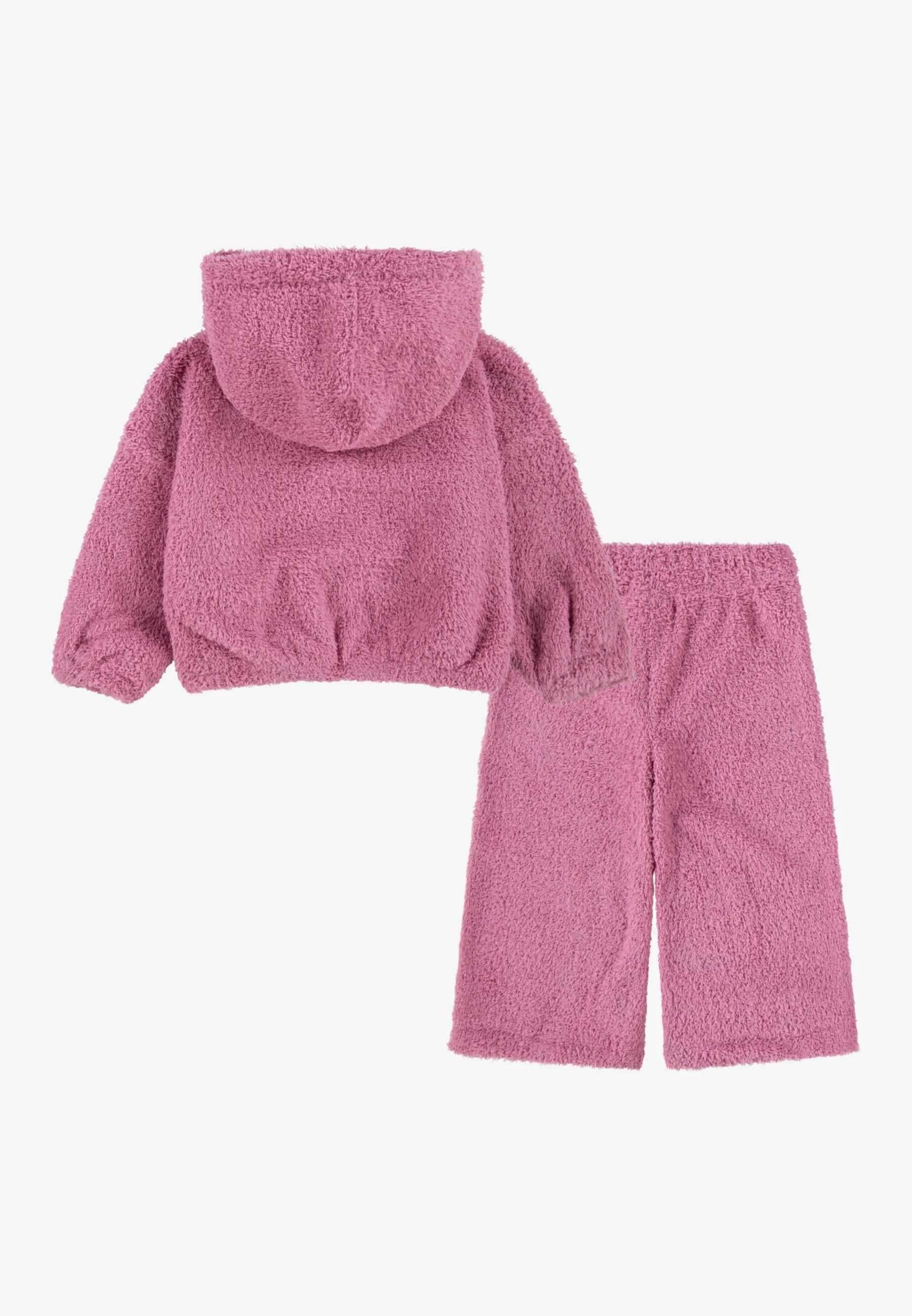 Nike Girls Fuzzy Hoodie & Matching Jogger Pant Set