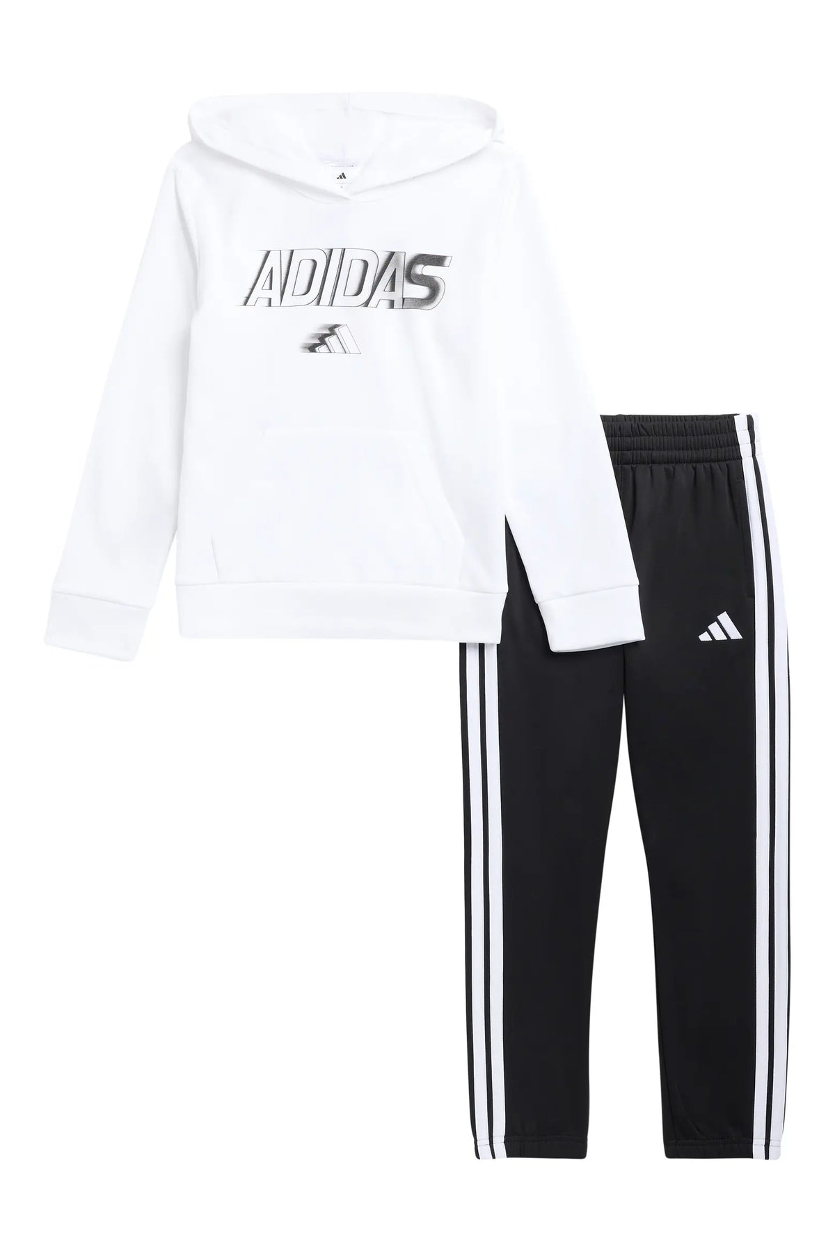 Adidas Fleece Hoodie & Joggers Set