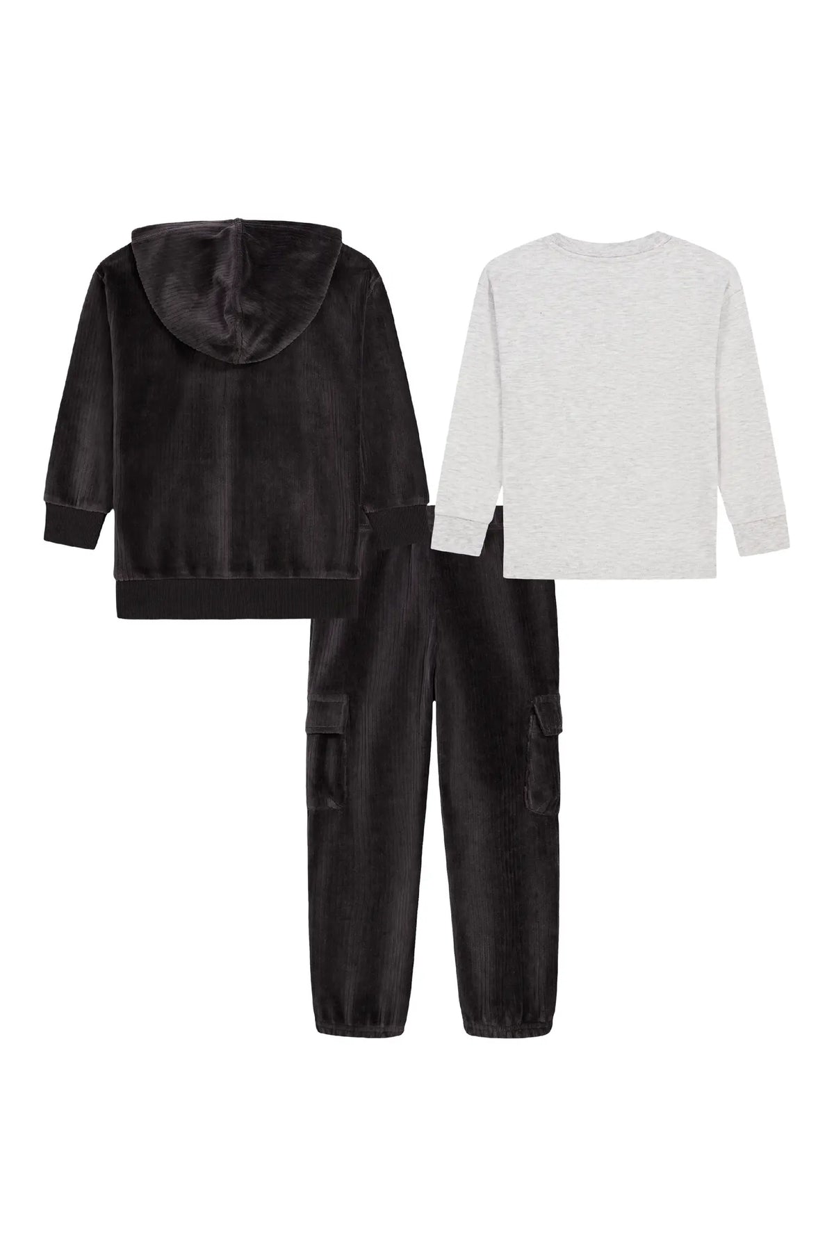 Calvin Klein 3-Piece Zip Hoodie & Pants Set
