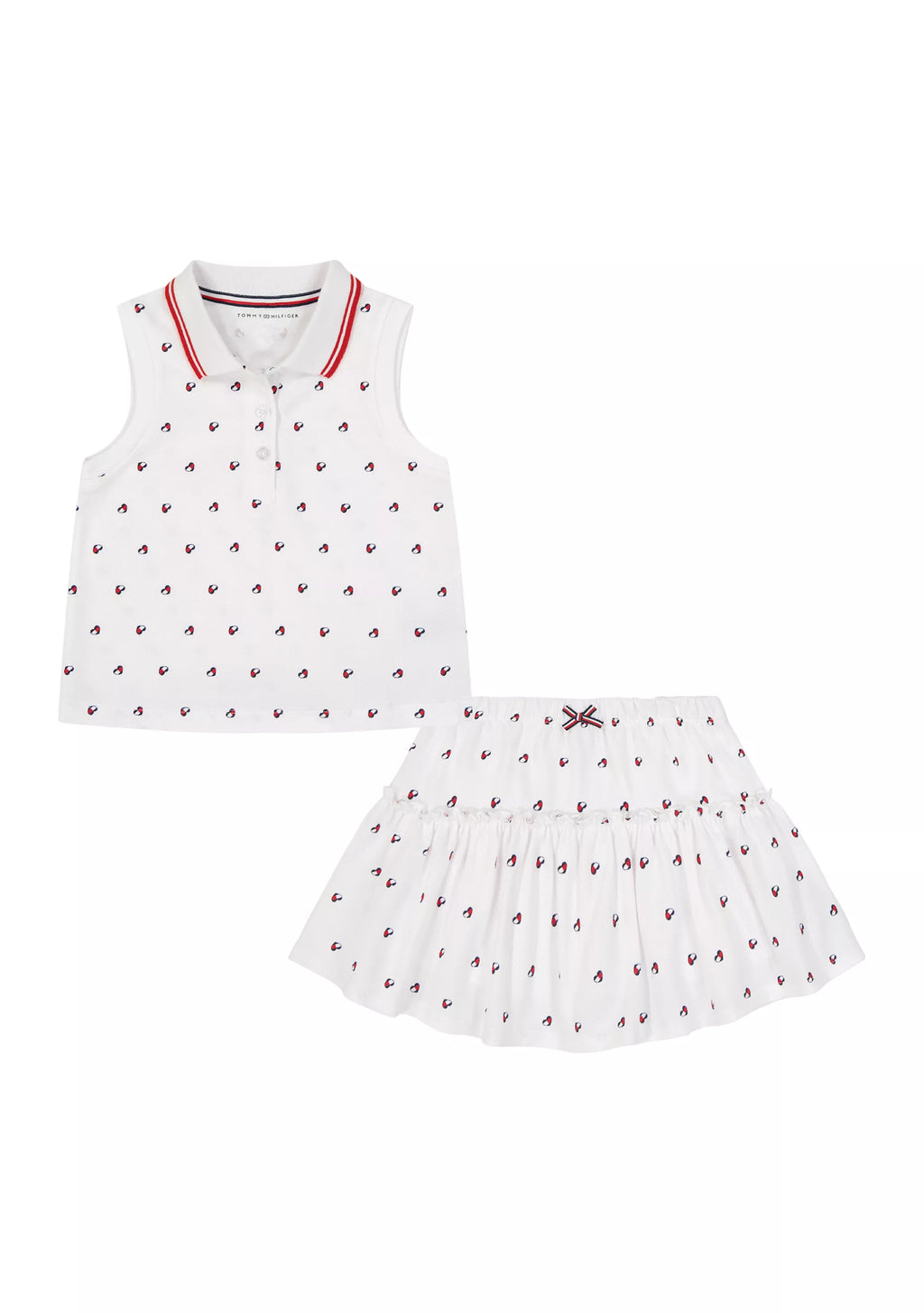 Tommy Hilfiger Flag Top and Skort Set