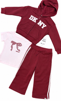 DKNY 3-Piece Fleeced Set