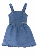 Guess Denim Ruffle Sundress