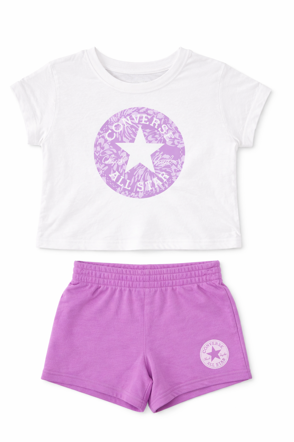 Converse Lavender Star Set