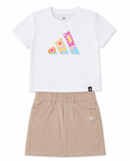 Adidas Floral Breeze Skirt Set