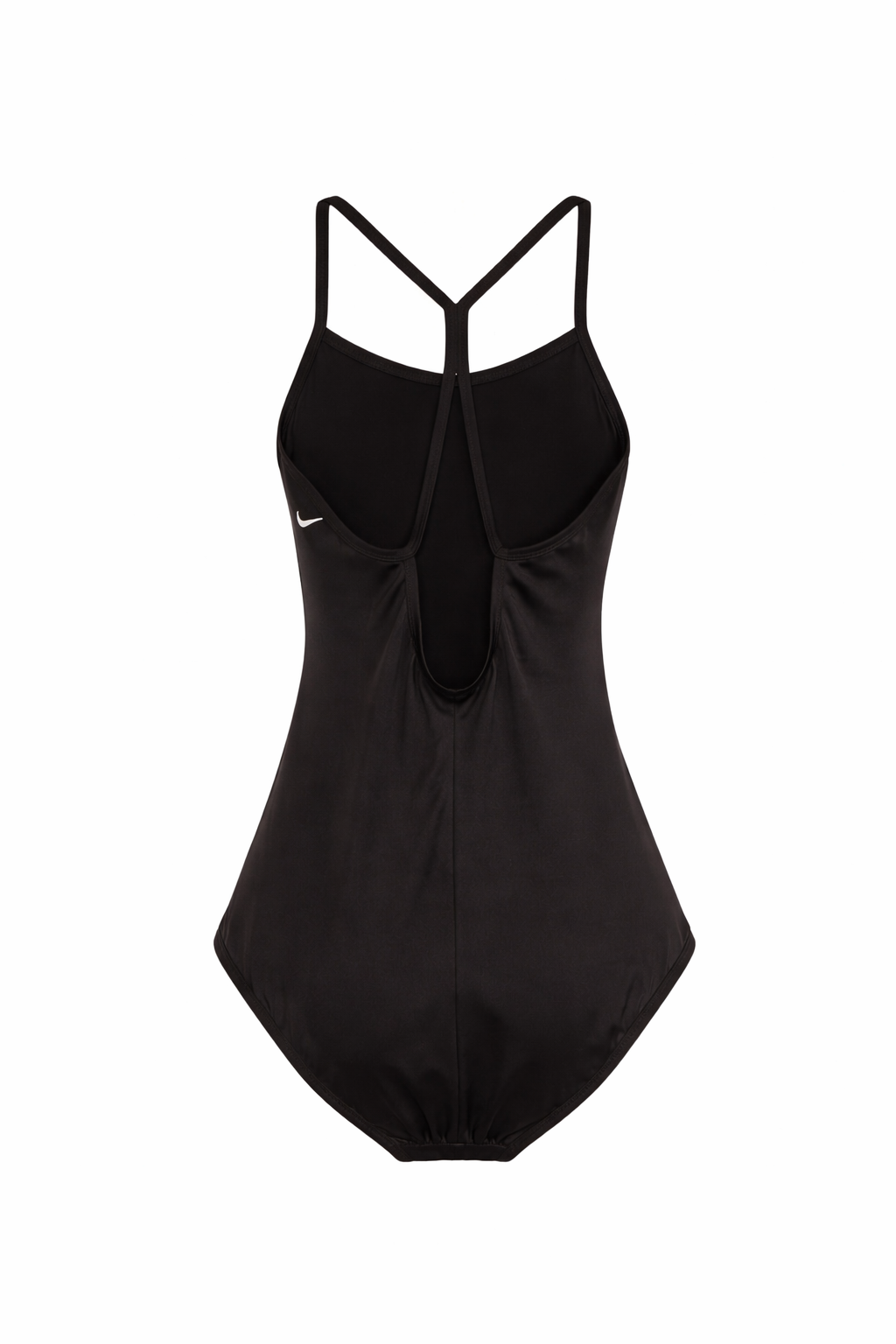 Nike Sleek Black One-Piece Swimsuit – Crisscross Back Design