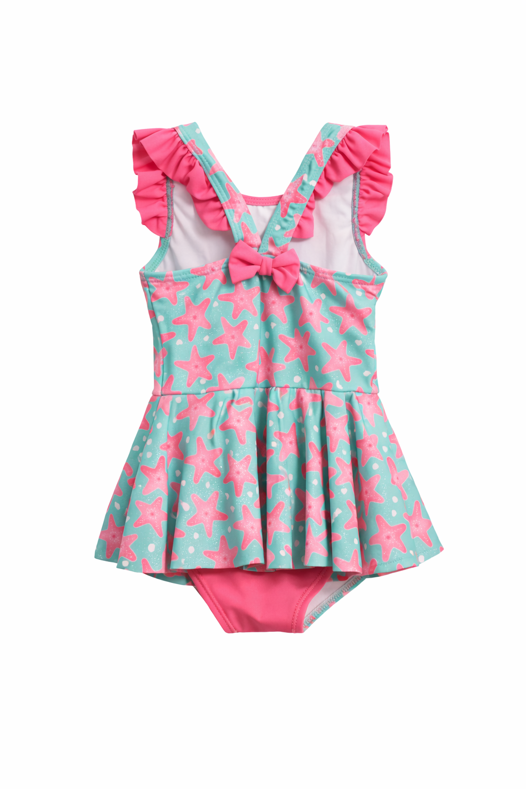 Starfish Dreams Swim Dress Set with Sunglasses