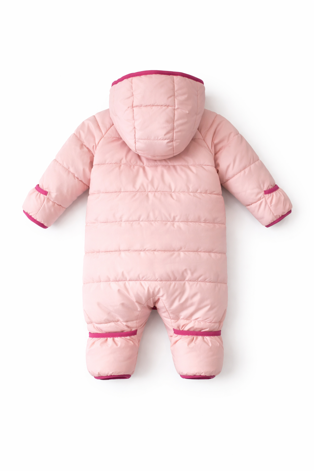 Converse Baby Pink Hooded Snowsuit