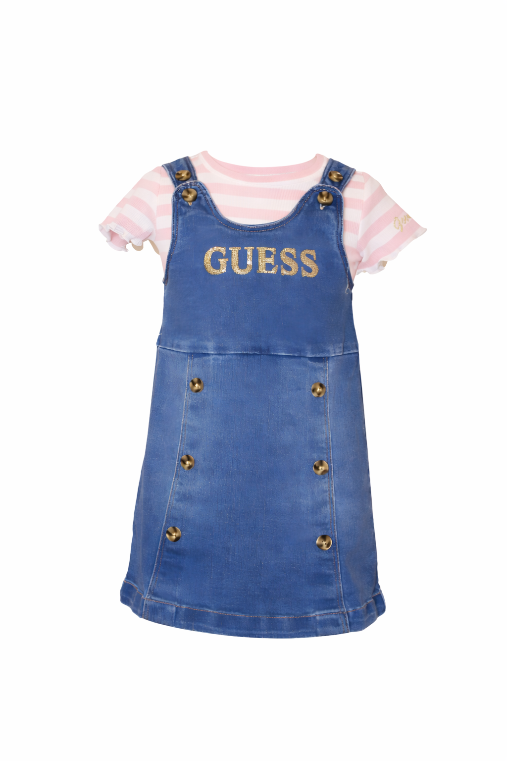 Guess Denim Dress & T-shirt