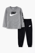 Nike Cotton T-shirt and Fleeced Joggers