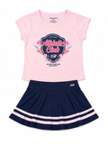 Skechers Girls Athletic Club Skort Set