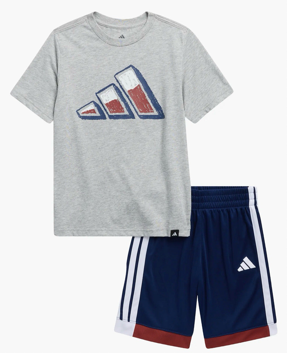Adidas Tee & Shorts Set