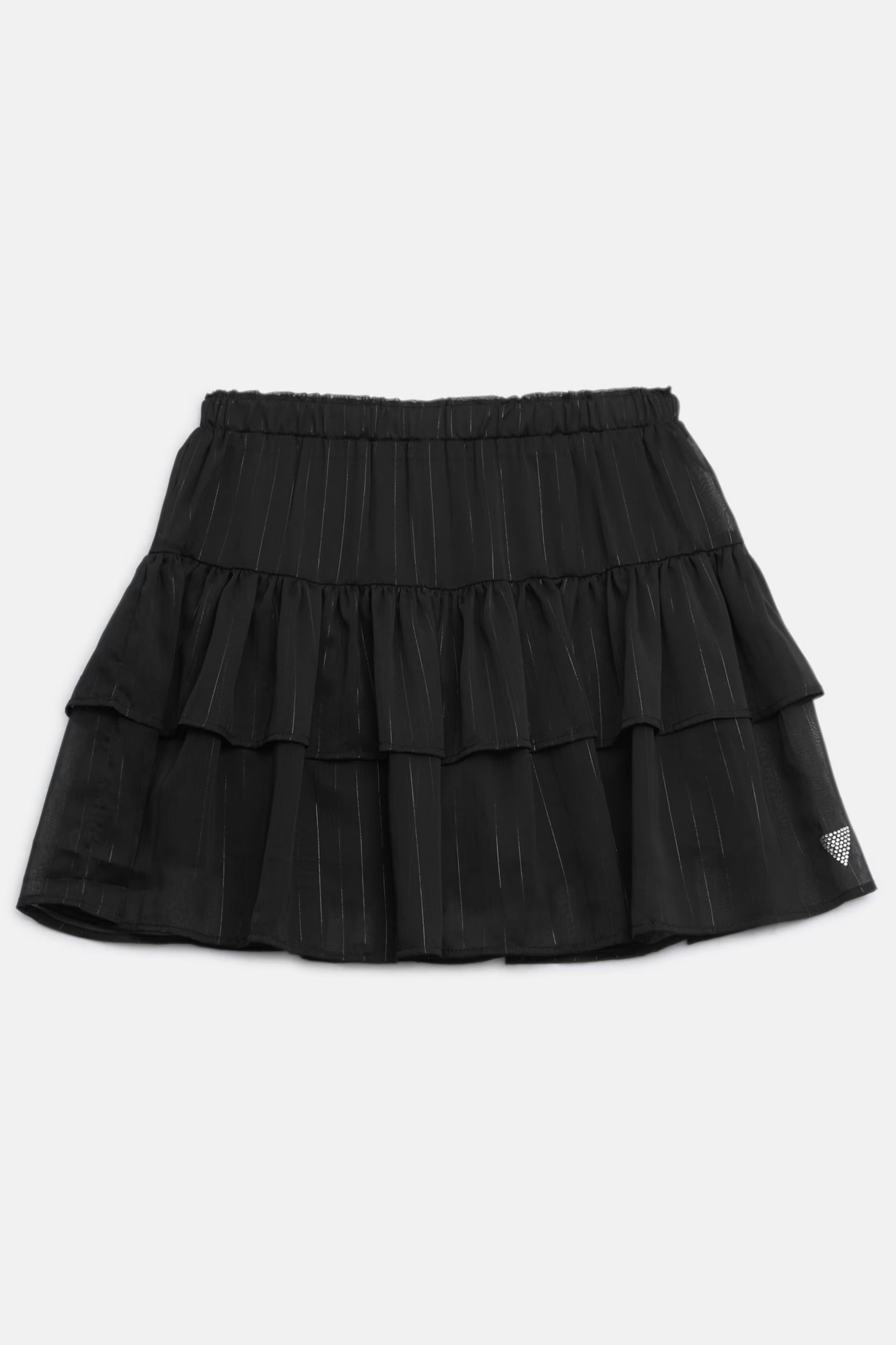 Patty Button-Up Leopard Shirt and Noel Layered Skirt