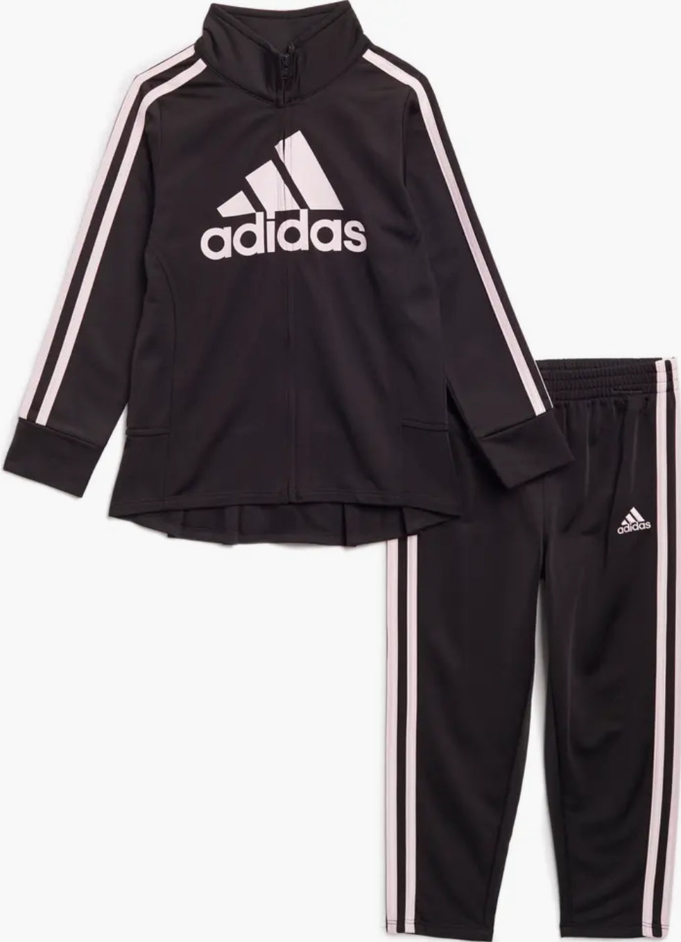 Adidas Logo Tricot Track Jacket & Pants Set