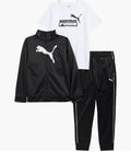 PUMA Kids' Tricot Track Jacket, T-Shirt & Joggers Set