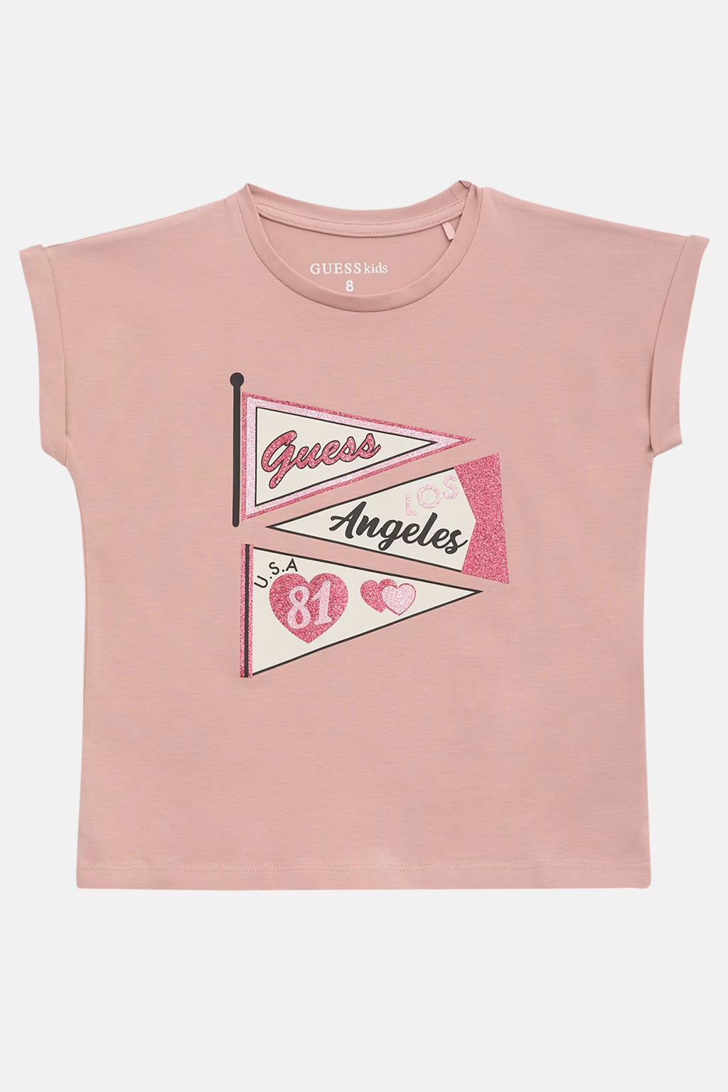 Guess Tee and Linen-Blend Shorts Set