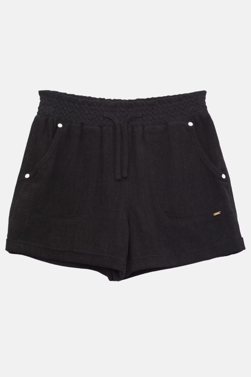 Guess Tee and Linen-Blend Shorts Set