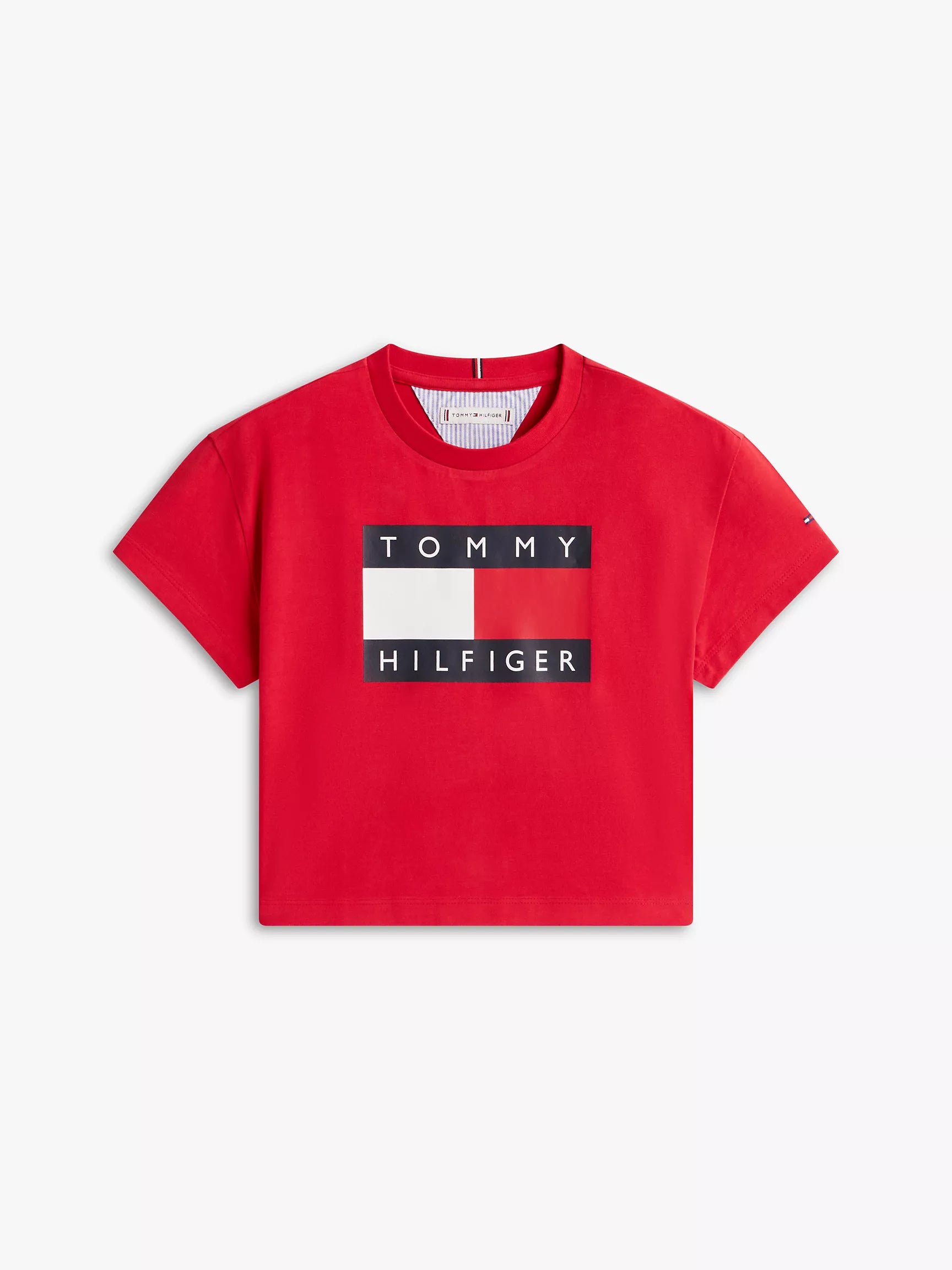 Tommy Hilfiger  Flag Graphic T-Shirt & Wide Leg Carpenter Jeans