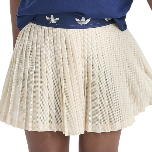 Adidas Short Sleeve Sport 3-stripe Tee & Mesh Skort Set