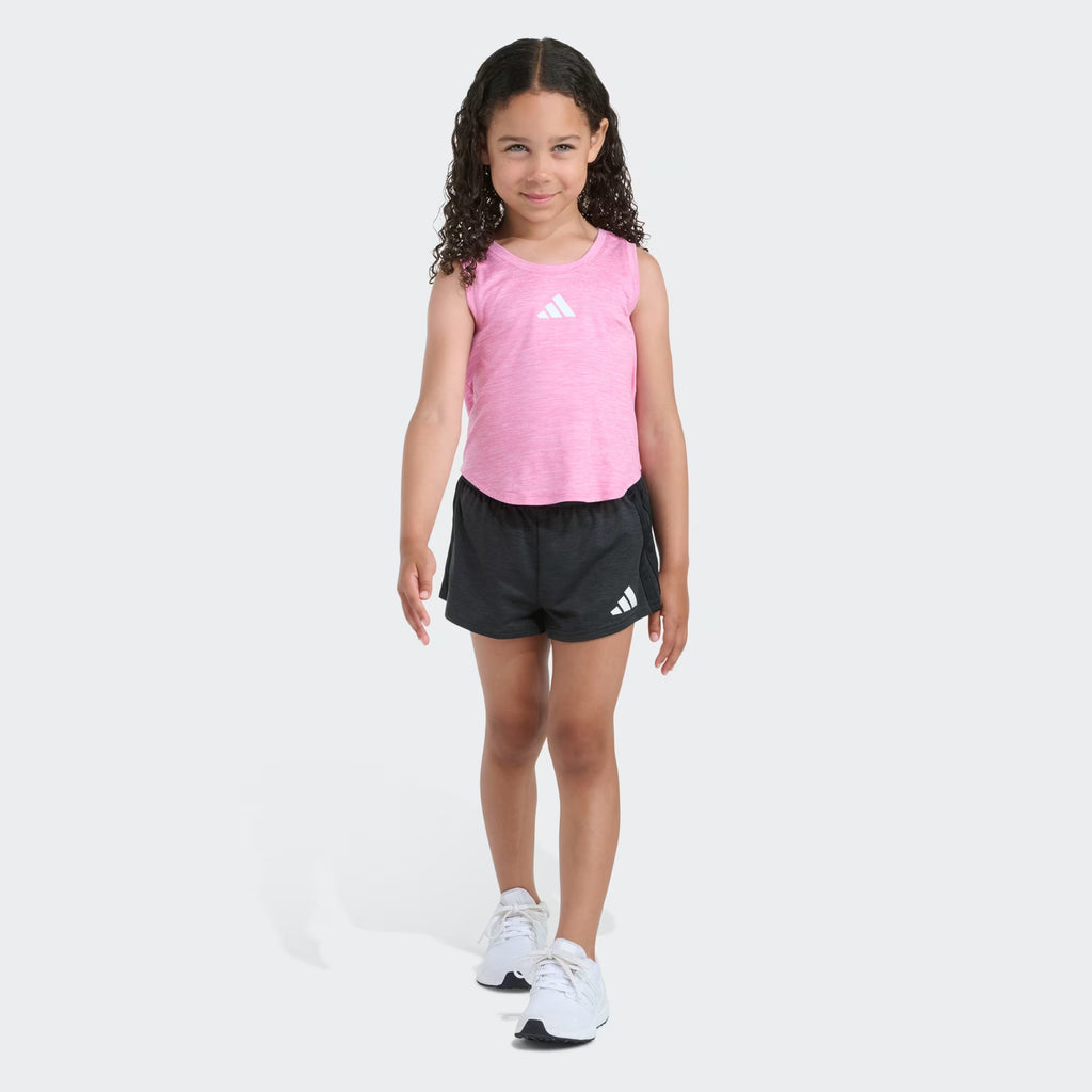 Adidas Melange Tank Short Set