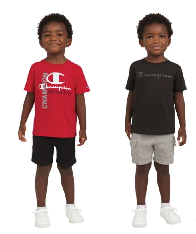 4-Piece Champion Shorts Set