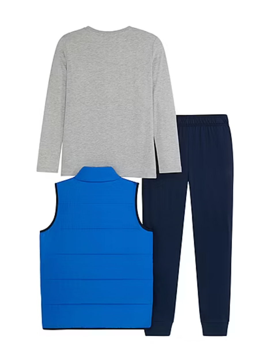 PUMA T-Shirt, Puffer Vest & Joggers Set