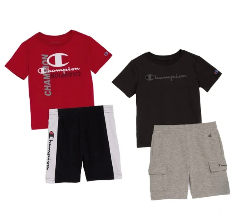 4-Piece Champion Shorts Set