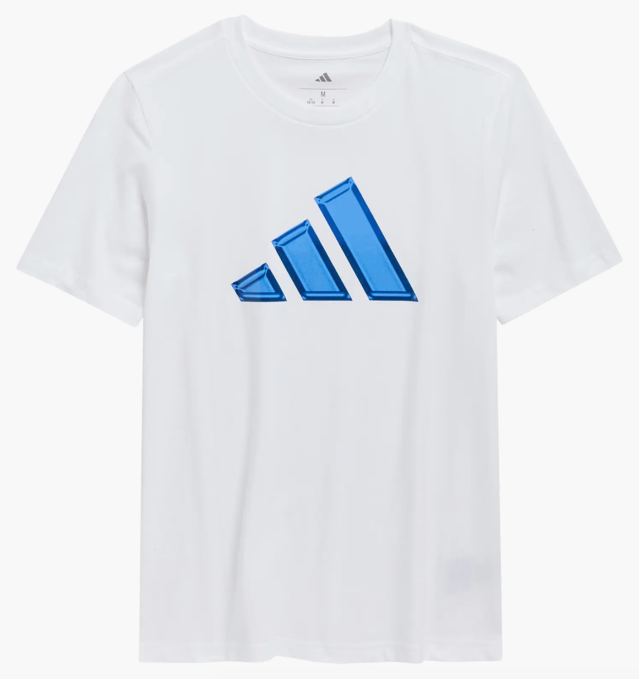 Adidas Cotton Crew Graphic T-Shirt & Shorts Set