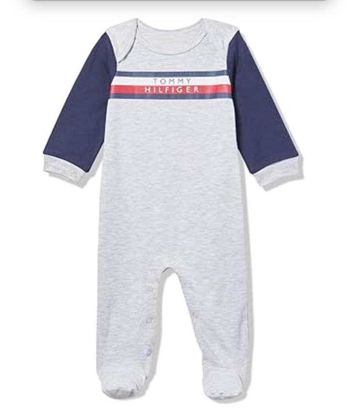 Tommy Hilfiger baby-boys Footed Coverall