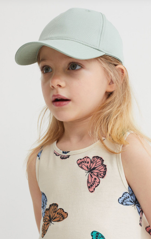 H&M Girls Butterfly Print Dress