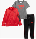 Puma T-Shirt, Tricot Jacket & Joggers Set