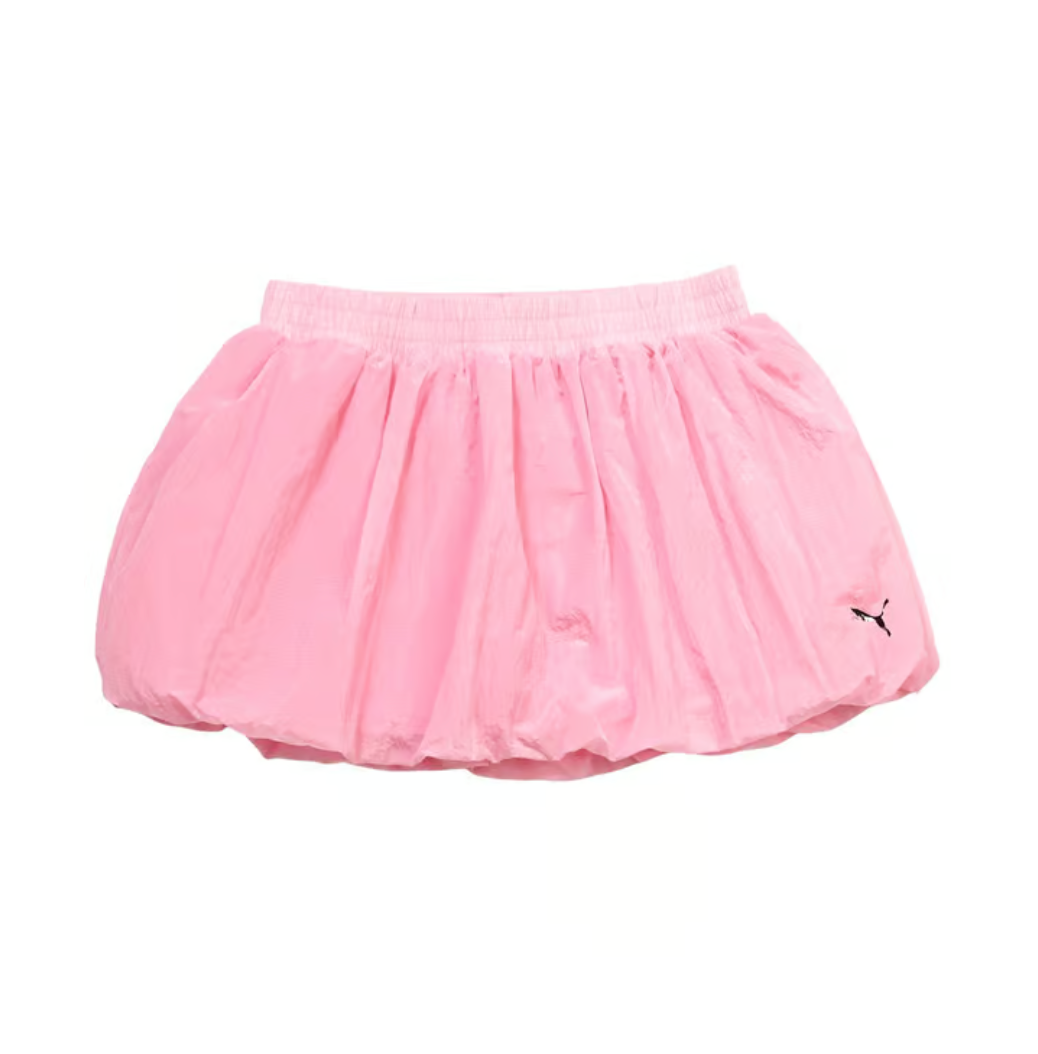 Puma Oversized Lace Logo Tee & Charmed Bubble Skort