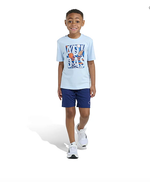 Adidas Essential Graphic T-Shirt and Shorts Set