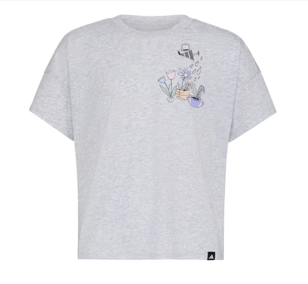 Adidas T-shirt & Biker Shorts Set