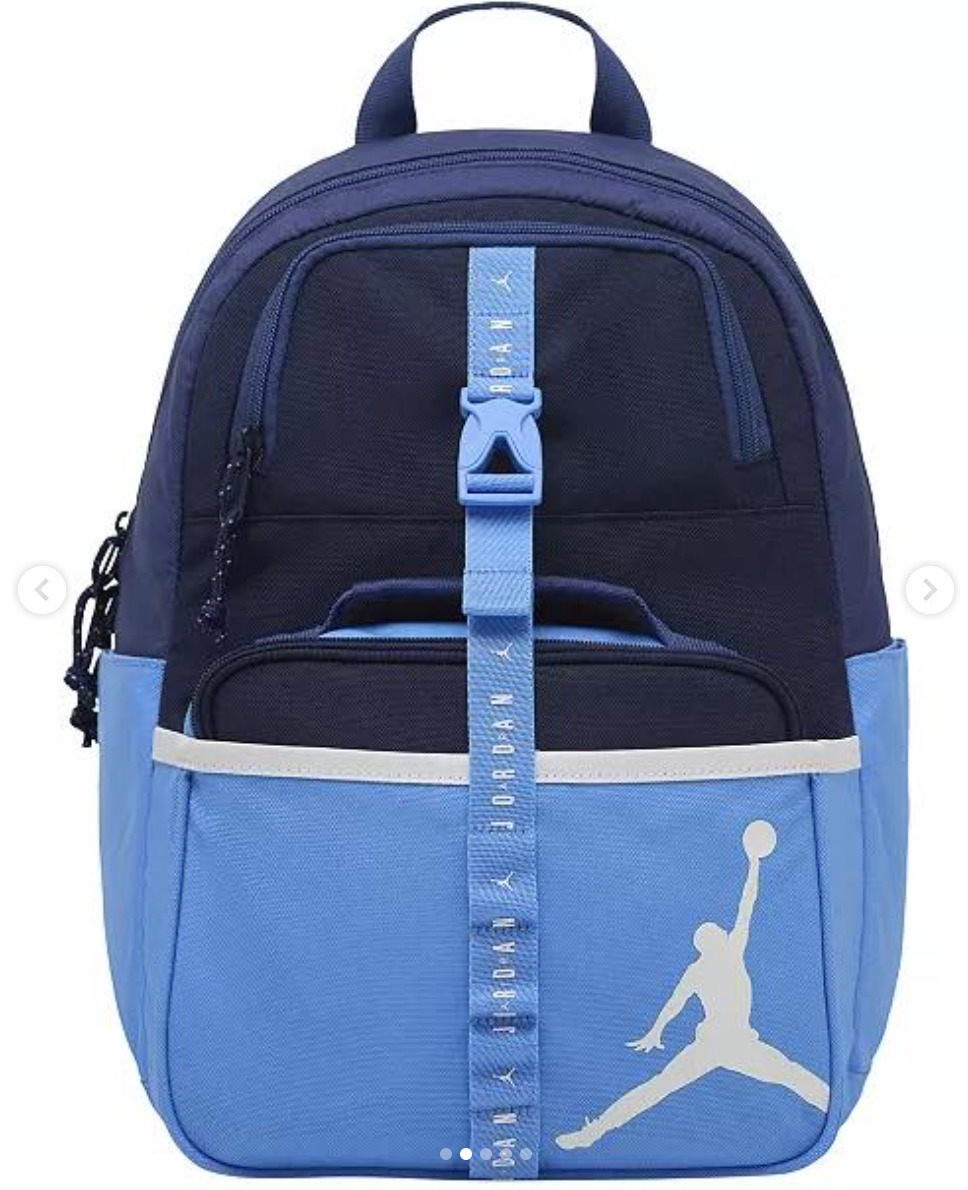 Jordan Boys' Backpack and Lunch Bag, 2-Piece Set