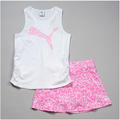 Puma Leopard Logo Tank & Skort Set