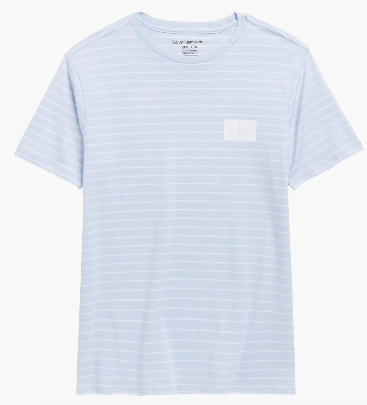 Calvin Klein Monogram Logo Stripe T-Shirt & Stretch Comfort Jogger Pant Set