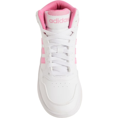 Adidas Boys and Girls Hoops 3.0 Mid Court Shoes