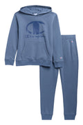 Champion Fleeced Logo Hoodie & Joggers Set