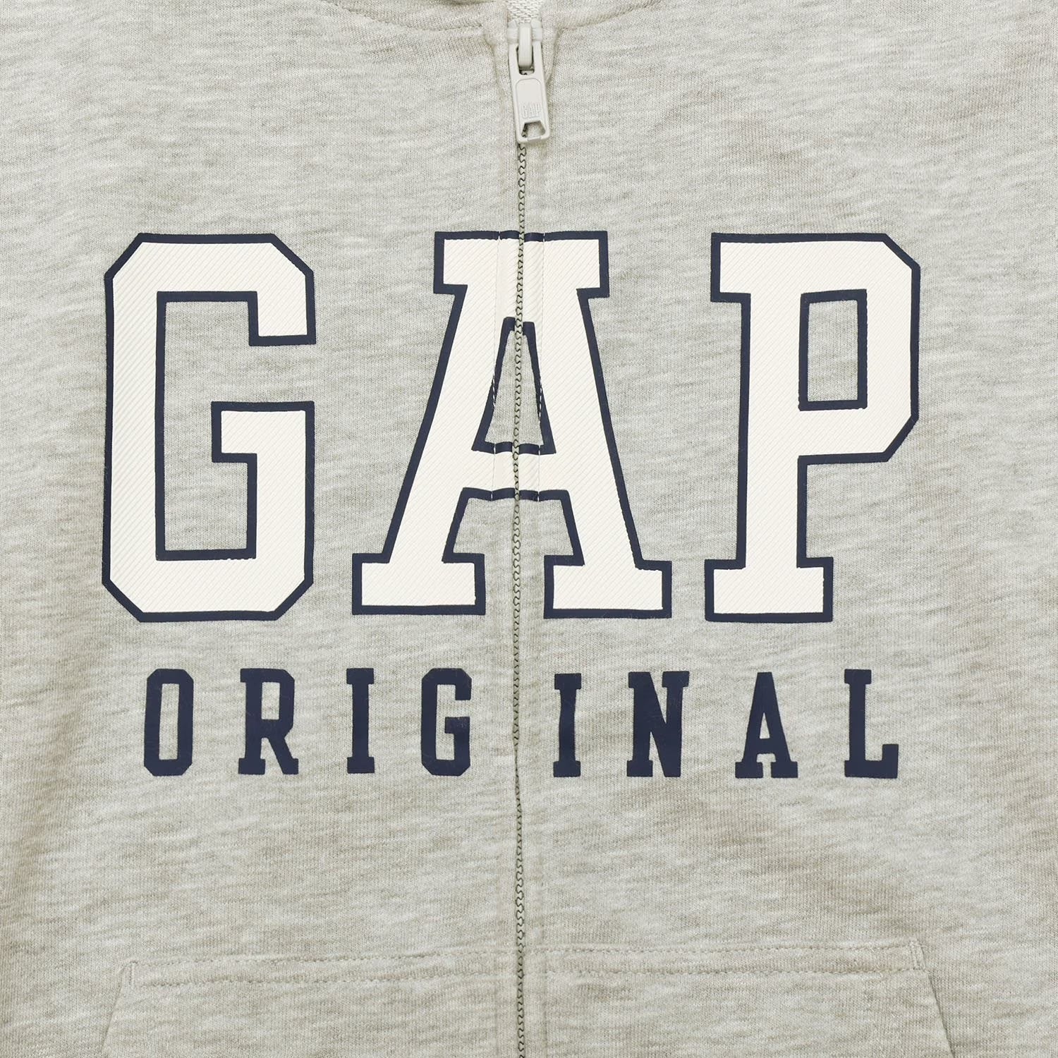GAP Relaxed Logo Zip Hoodie