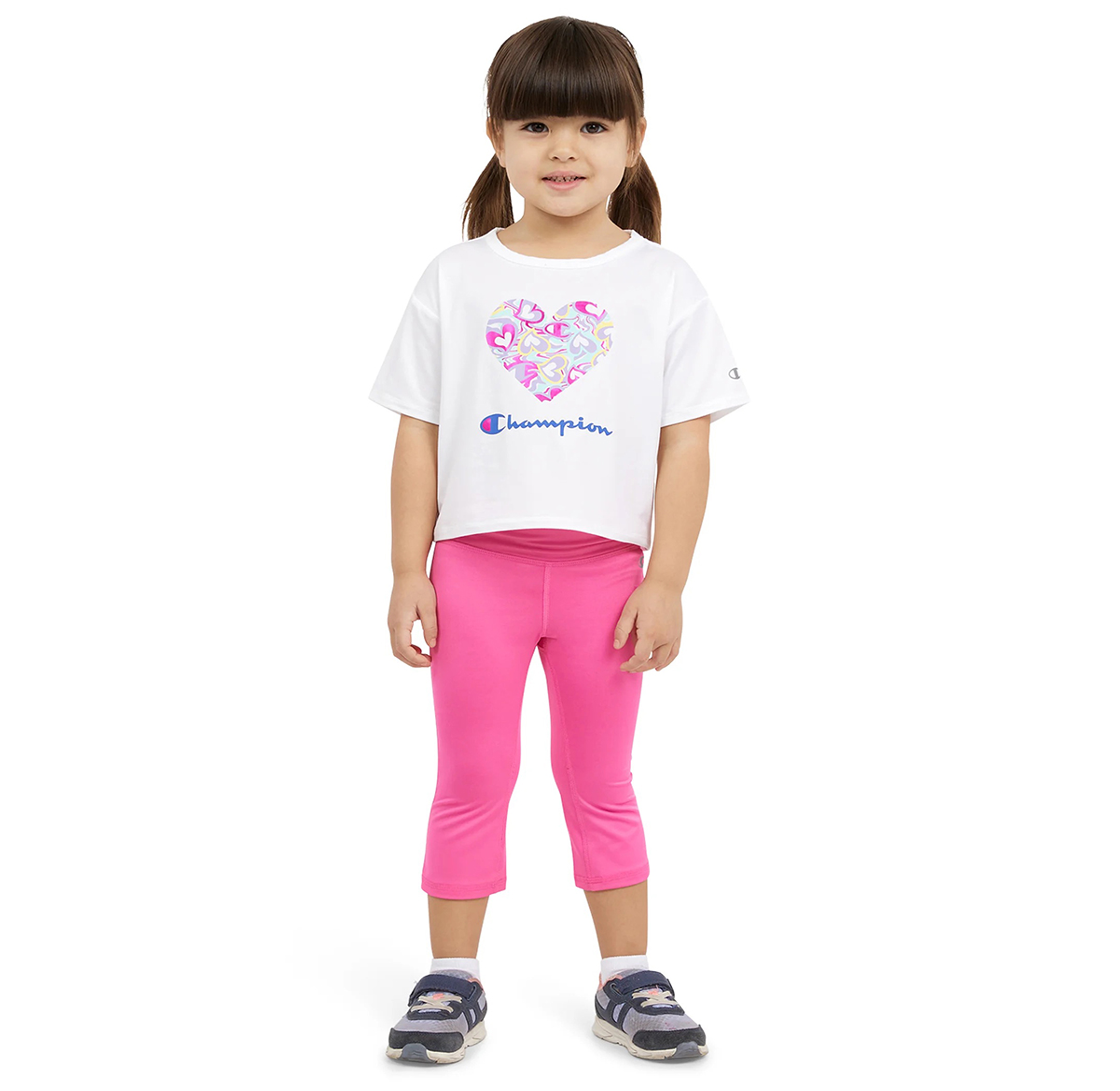 Champion Logo T-Shirt & Pants Set