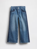 GAP High Rise Stride Wide-Leg Ankle Jeans