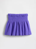 Gap VintageSoft Fleeced Smocked Skirt