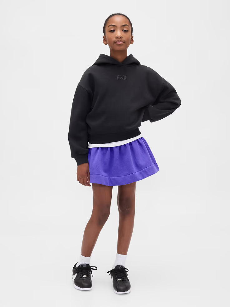 Gap VintageSoft Fleeced Smocked Skirt