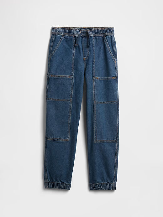 GAP Relaxed Pull-On Denim Joggers