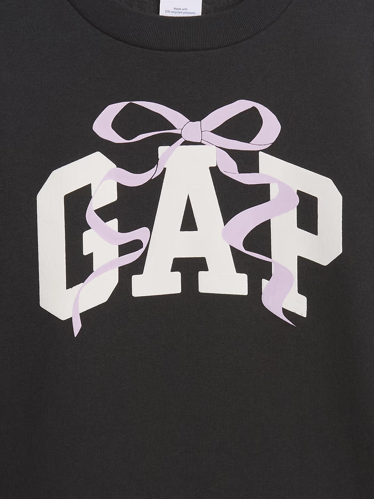 GAP Graphic Sweatshirt & Graphic Bootcut Sweatpants Set - Fits smaller